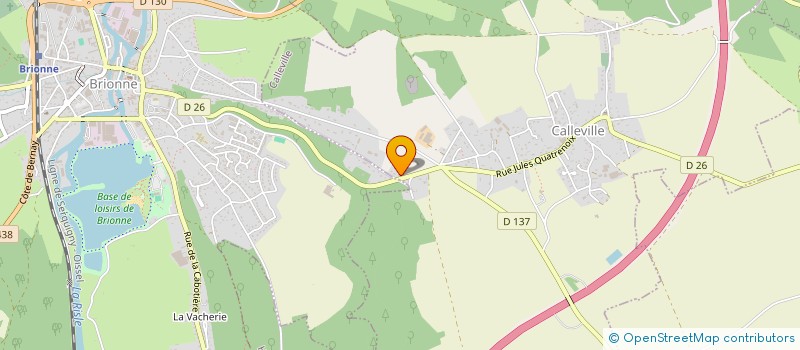 localisation de l'entreprise MONSIEUR YANIS TOUAT  CALLEVILLE