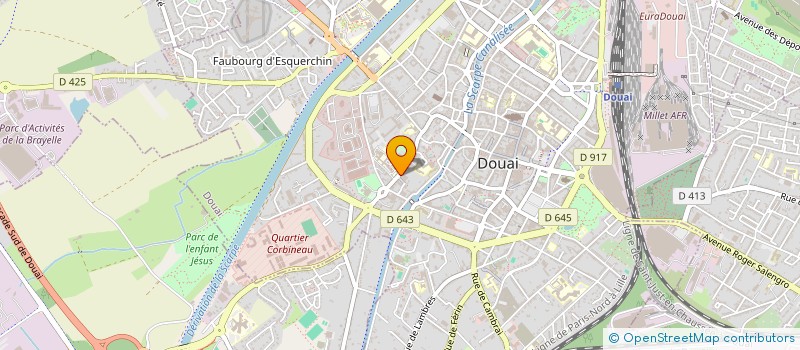 localisation de l'entreprise MONSIEUR YANIS VANDENDRIESSCHE  DOUAI