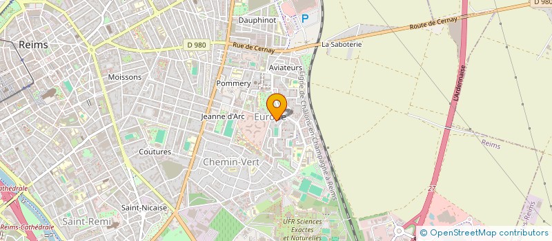 localisation de l'entreprise MONSIEUR YANIS VELICHORPILLAI  REIMS