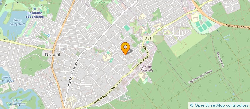 localisation de l'entreprise MONSIEUR YANIS YAKHELEF à DRAVEIL