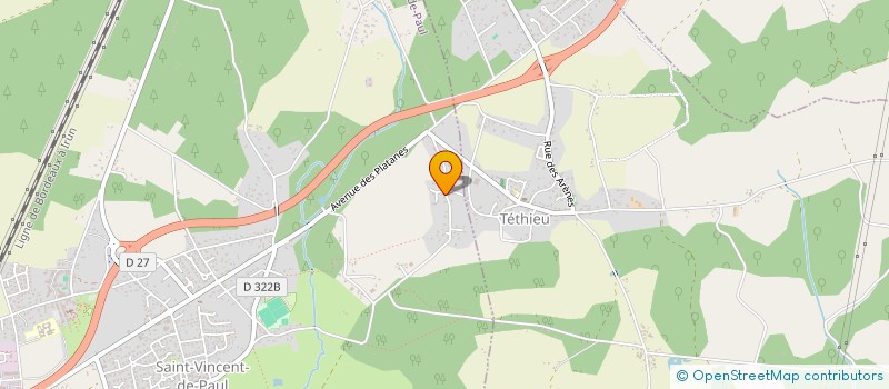 localisation de l'entreprise MONSIEUR YANIS YANIS  SAINT-VINCENT-DE-PAUL