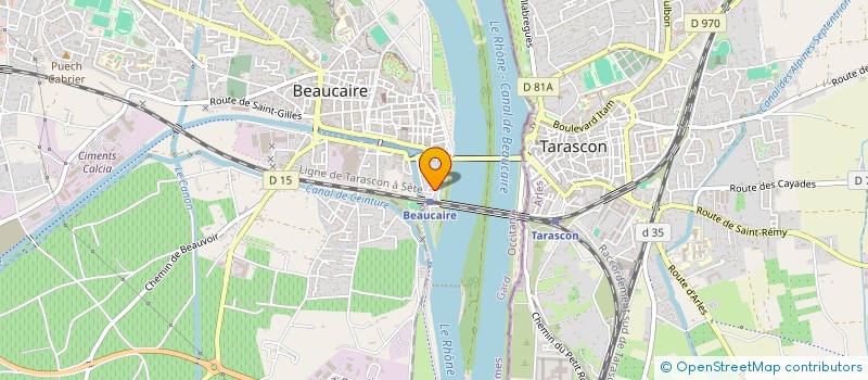 localisation de l'entreprise MONSIEUR YANIS YANIS SOFIENE LAATIOUI  BEAUCAIRE