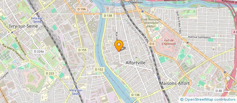 localisation de l'entreprise MONSIEUR YANIS YEFSAH à ALFORTVILLE