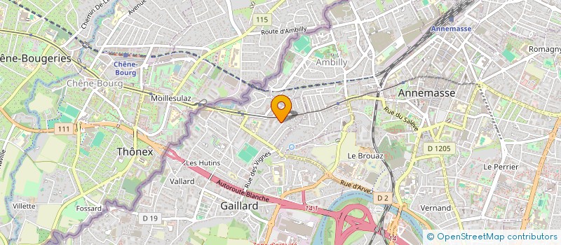 localisation de l'entreprise MONSIEUR YANIS ZAHZOUH  GAILLARD