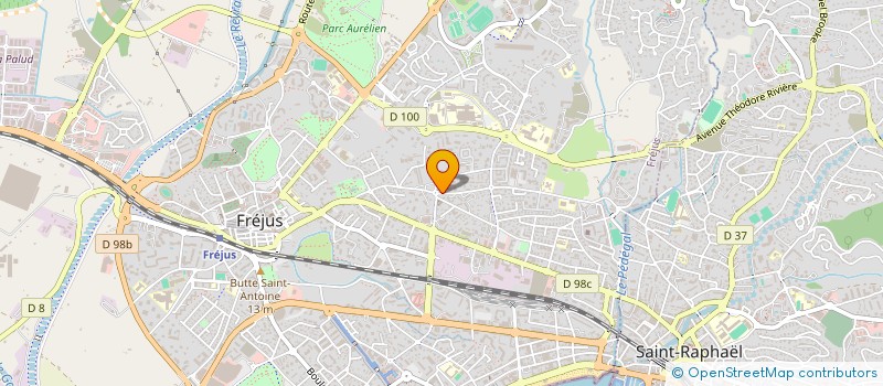 localisation de l'entreprise MONSIEUR YANIS ZAICH à FREJUS