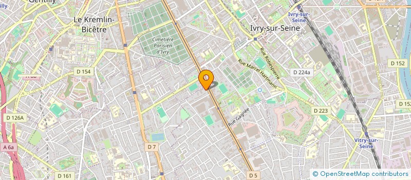 localisation de l'entreprise MONSIEUR YANIS ZEMOULI  VITRY-SUR-SEINE