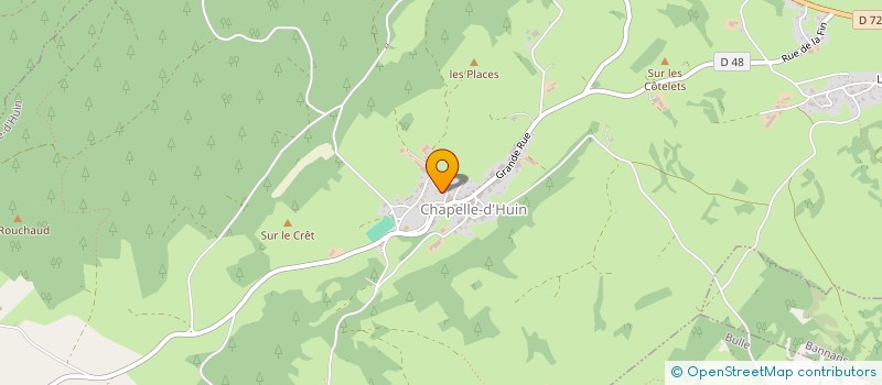 localisation de l'entreprise MONSIEUR YANIS ZEMOURI-MARTINY  CHAPELLE-D'HUIN