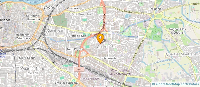 localisation de l'entreprise MONSIEUR YANIS ZERIBI  AVIGNON