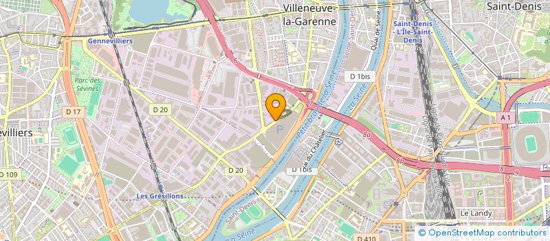 localisation de l'entreprise MONSIEUR YANIS ZOUAOUI  VILLENEUVE-LA-GARENNE