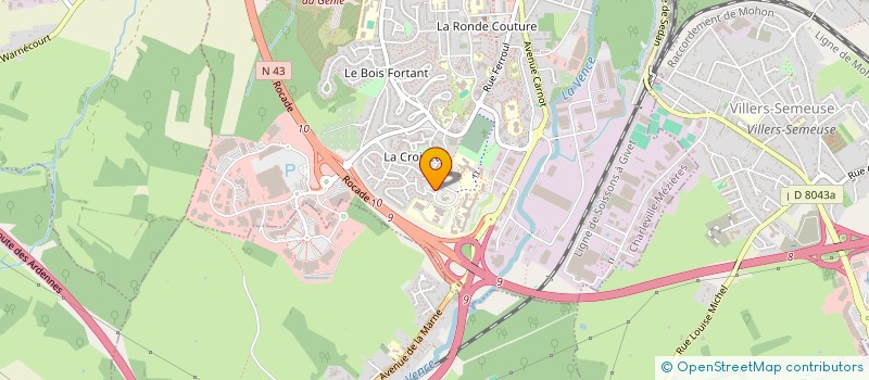 localisation de l'entreprise MONSIEUR YANIS ZOUGHBI à CHARLEVILLE-MEZIERES