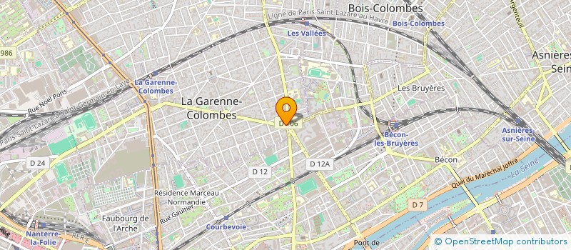 localisation de l'entreprise MONSIEUR YANIS ZOUIZOUI à LA GARENNE-COLOMBES