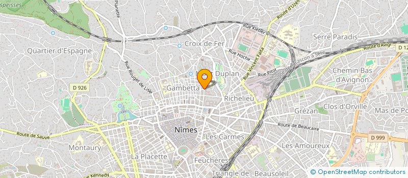 localisation de l'entreprise MONSIEUR YANISKARIM BOUYAHMED  NIMES