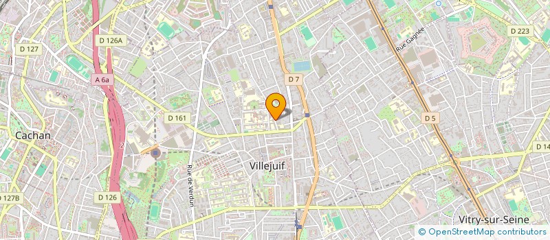 localisation de l'entreprise MONSIEUR YANISLAV YANEV à VILLEJUIF