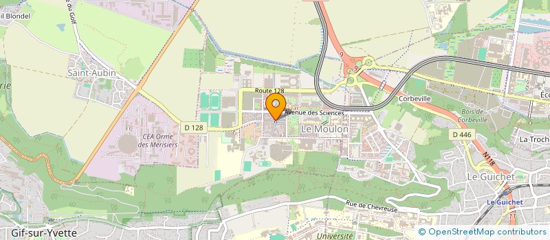 localisation de l'entreprise MONSIEUR YANISS AFFOUNN  GIF-SUR-YVETTE