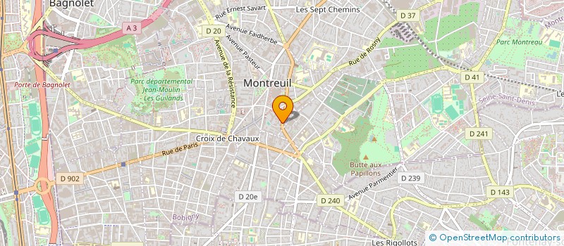 localisation de l'entreprise MONSIEUR YANISS BEN AMRI à MONTREUIL