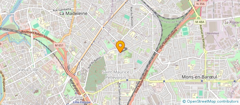 localisation de l'entreprise MONSIEUR YANISS BOUSTA  LILLE