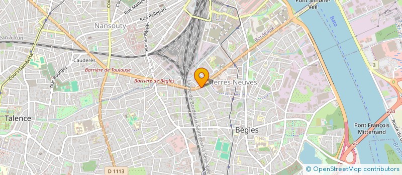 localisation de l'entreprise MONSIEUR YANISS CAID MOHAMMED à BEGLES