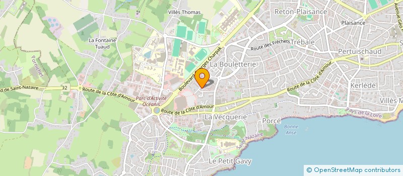 localisation de l'entreprise MONSIEUR YANISS  DAJINI   SAINT-NAZAIRE