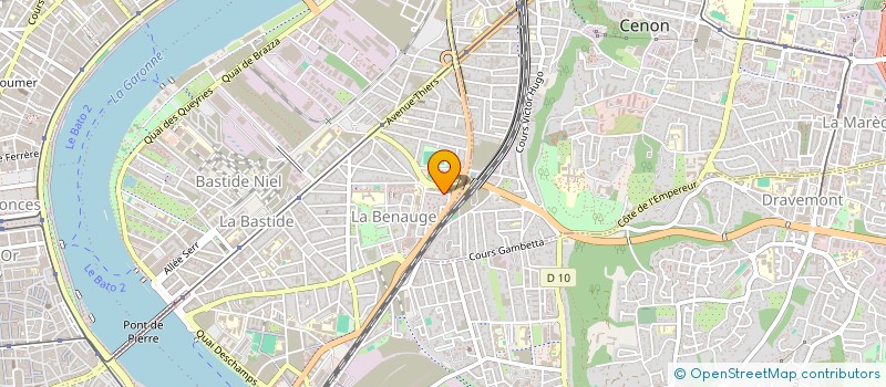 localisation de l'entreprise MONSIEUR YANISS FELLIH  BORDEAUX