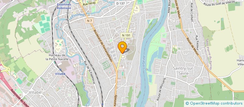 localisation de l'entreprise MONSIEUR YANISS FENINICHE à CORBEIL-ESSONNES