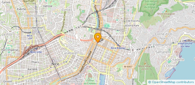 localisation de l'entreprise MONSIEUR YANISS KEBBOUR à NICE