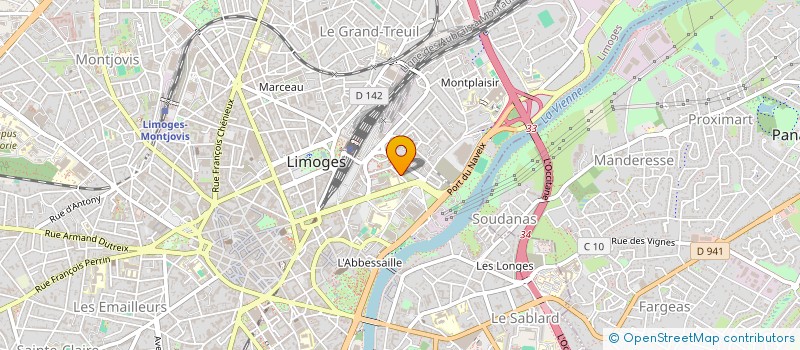 localisation de l'entreprise MONSIEUR YANISS MAHMOUDI à LIMOGES