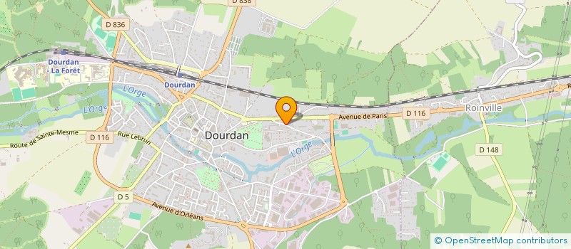 localisation de l'entreprise MONSIEUR YANISS NAJJAR  DOURDAN