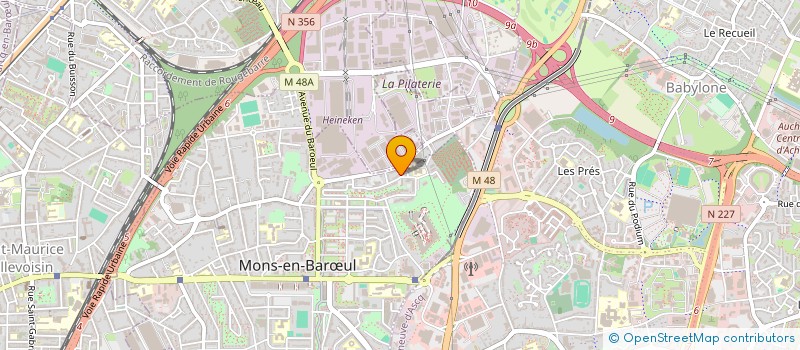 localisation de l'entreprise MONSIEUR YANISS RABHI  MONS-EN-BARUL