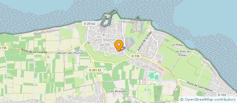 localisation de l'entreprise MONSIEUR YANISS REVELL  SAINT-MARTIN-DE-RE