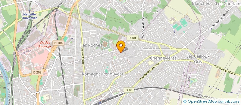 localisation de l'entreprise MONSIEUR YANISS SADEQ  CONFLANS-SAINTE-HONORINE