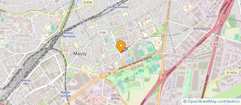 localisation de l'entreprise MONSIEUR YANIV ABISSEROR  MASSY