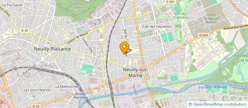 localisation de l'entreprise MONSIEUR YANIV AREJOUANE à NEUILLY SUR MARNE