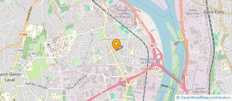 localisation de l'entreprise MONSIEUR YANIV BENSIMON  OULLINS-PIERRE-BENITE