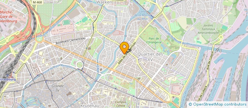 localisation de l'entreprise MONSIEUR YANIV BERDUGO à STRASBOURG