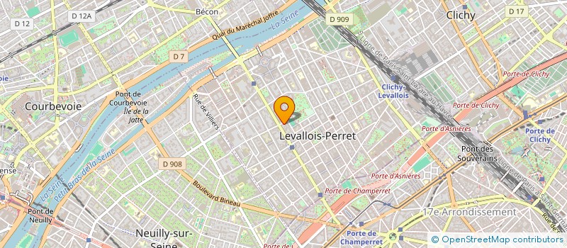 localisation de l'entreprise MONSIEUR YANKEL BENASULY à LEVALLOIS-PERRET