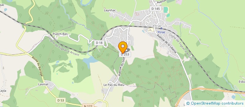 localisation de l'entreprise MONSIEUR YANKI MIODET à YTRAC