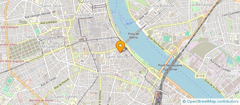 localisation de l'entreprise MONSIEUR YANKO MARINOV  BORDEAUX