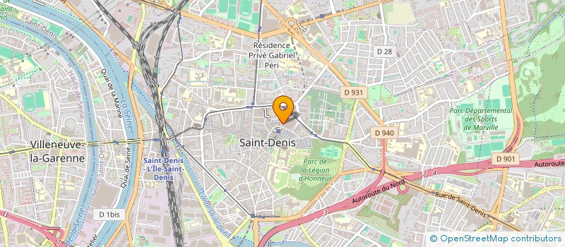 localisation de l'entreprise MONSIEUR YANKOUBA DRAME  SAINT-DENIS