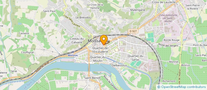 localisation de l'entreprise MONSIEUR YANKOV YORDAN  MOISSAC