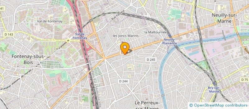 localisation de l'entreprise MONSIEUR YANN ADNANE VIENNEY  LE PERREUX-SUR-MARNE