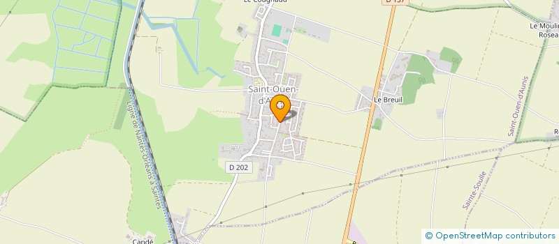 localisation de l'entreprise MONSIEUR YANN ADO ADO  ST OUEN D AUNIS