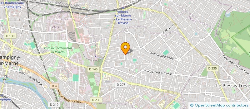 localisation de l'entreprise MONSIEUR YANN ALAIN FRANCIS VIGUIE à CHAMPIGNY-SUR-MARNE