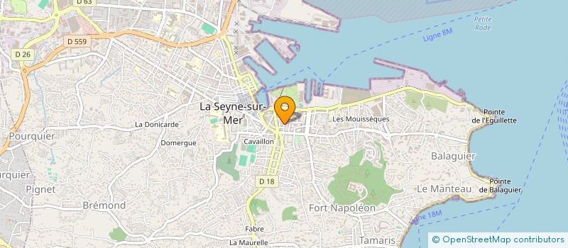localisation de l'entreprise MONSIEUR YANN ALBERTI à LA SEYNE-SUR-MER