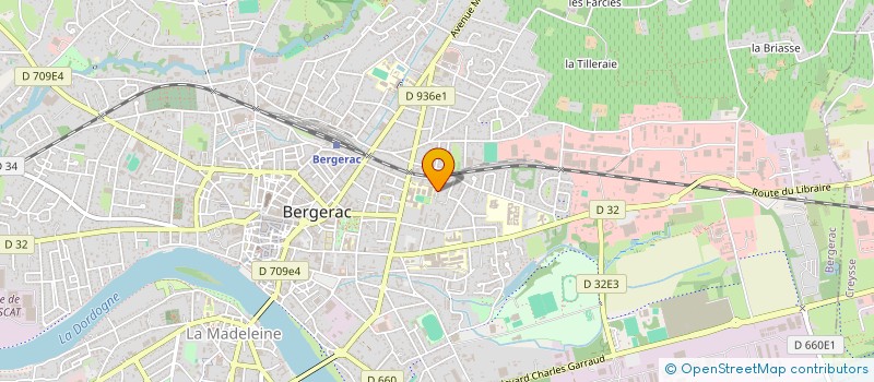 localisation de l'entreprise MONSIEUR YANN ALLEMANDOU à BERGERAC
