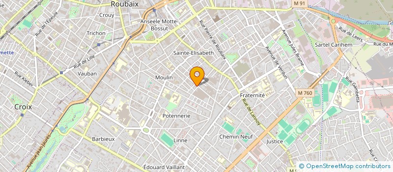 localisation de l'entreprise MONSIEUR YANN AMIRY à ROUBAIX