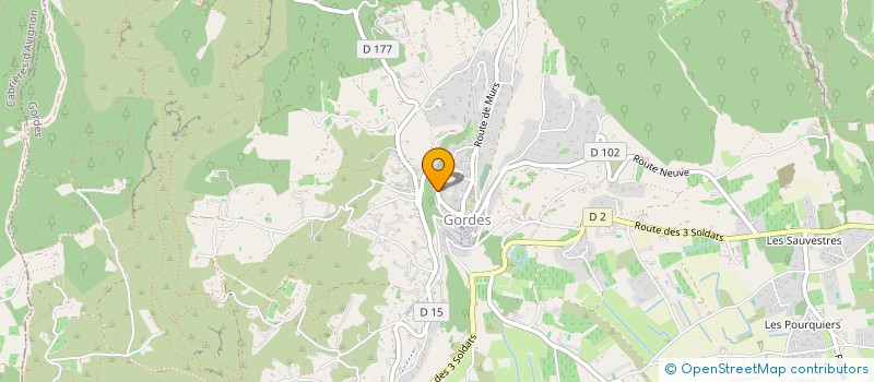 localisation de l'entreprise MONSIEUR YANN ANDRESS à GORDES