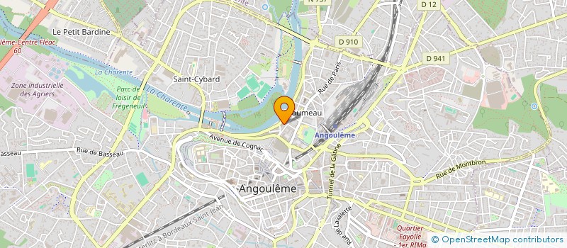 localisation de l'entreprise MONSIEUR YANN ANDRIEUX à ANGOULEME