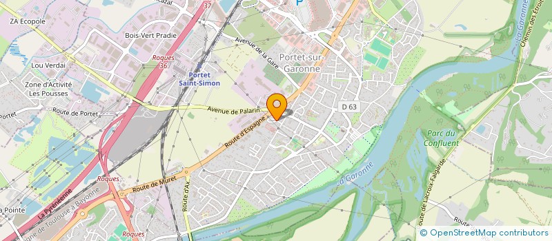 localisation de l'entreprise MONSIEUR YANN ANTIC  PORTET-SUR-GARONNE