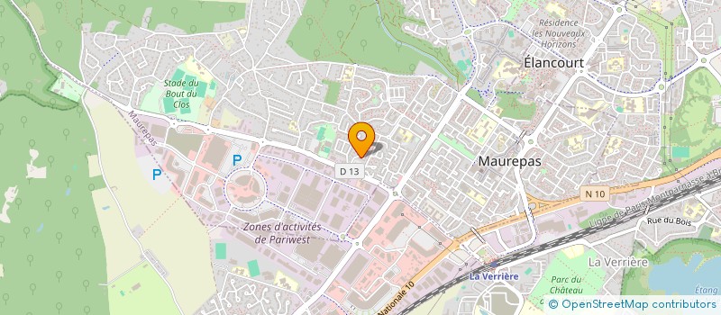localisation de l'entreprise MONSIEUR YANN APERT à MAUREPAS