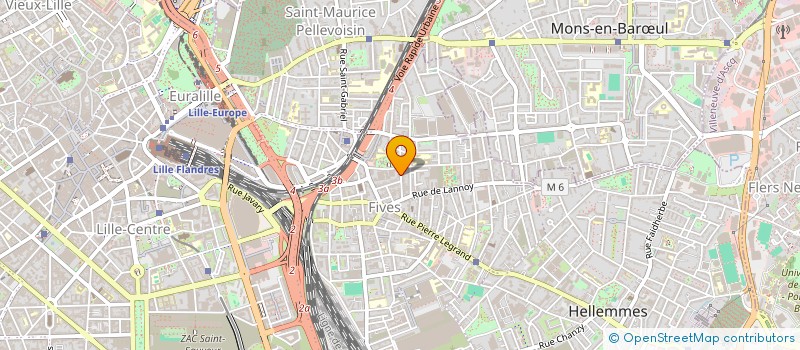 localisation de l'entreprise MONSIEUR YANN AUBERTOT à LILLE